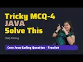 MCQ-4 Tricky Java Coding Questions MCQ Java TreeSet IntelliSkills