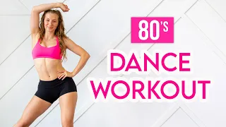 20 MIN 80 S DANCE PARTY WORKOUT Full Body No Equipment 
