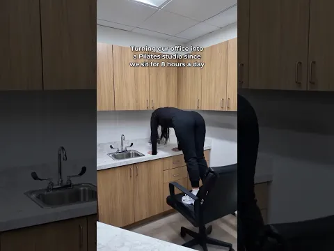 Turning the Office into a Pilates Studio