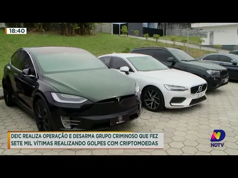 Deic desarma grupo criminoso que fez sete mil vítimas realizando golpes com criptomoedas