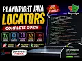 Playwright Java Locators Tutorial Text CSS XPath has-text nth Explained