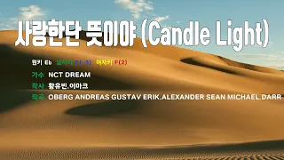 Download [은성 반주기] 사랑한단뜻이야(Candle Light) - NCT DREAM MP3