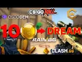 TRYING EVERY POPULAR CS2 GAMBLING SITE WITH 10