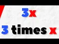 Describing and Evaluating Variable Expressions Algebra 1