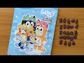 Bluey Christmas Advent Calendar with 24 Chocolates for Children and Toddlers