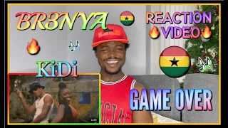 br3nya ft kidi game over official video reaction video task tv