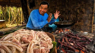 ใครได้กิน ลืมไม่ลง !! หมู 3 ชั้น หมัก 3 คืน มีกลิ่นแปลกๆ!!