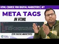 What are Meta Tags Important Meta Tags for SEOs HTML Course