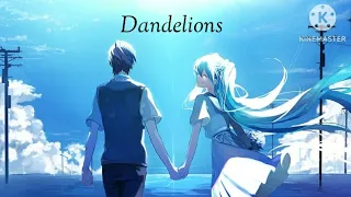 Download Nightcore- Dandelions MP3