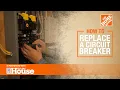 How To Replace a Circuit Breaker The Home Depot with thisoldhouse