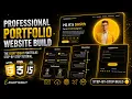 Portfolio Website in React JS Full Tutorial Beginner to Advanced