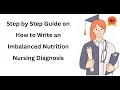 Imbalanced Nutrition Nursing Diagnosis