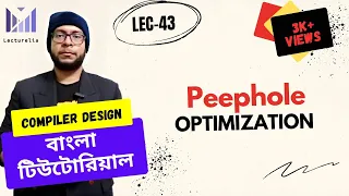 Lec-43 Peephole Optimization