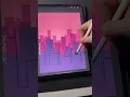 Download Lagu Easy way to draw a Cityscape on iPad - Digital Art