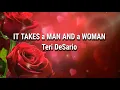 Lagu IT TAKES A MAN AND A WOMAN lyrics - TERI DESARIO