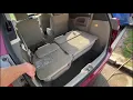 Toyota Estima rear seats