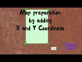 Map preparation single parcel of land by adding X and Y Coordinate