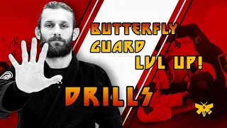 5 Drills to Level Up Your Butterfly Guard || by Adam Wardziński