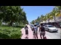 Miami Beach Florida - Ocean Drive Time Temperature 2016