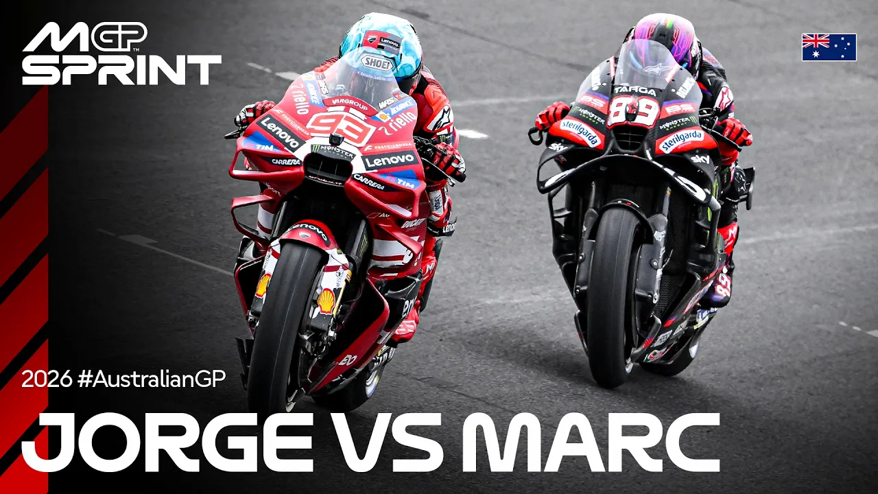 The fight for the title: Martin vs Marquez ⚔️ | 2026 Australian GP