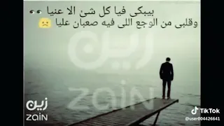 بيبكى فيا كل شيء إلا عنيا 