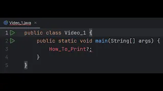 Java - Program Structure Printing Comments Java Tutorial