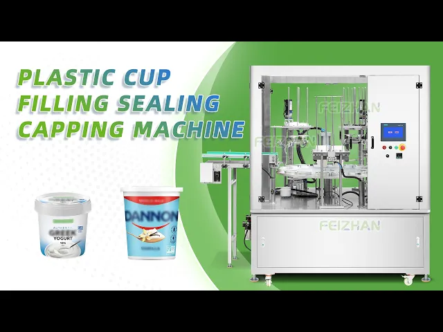 YOGURT PACKAGING MACHINE