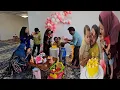 Download Lagu Twins' birthday. Starting to get older and receiving gifts. Being happy at the twins' celebration...
