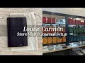 Louise Carmen Store Visit New Journal Setup Honore