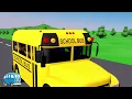 Wheels on the bus go round and round song | english rhymes for babies | Play wheels on the bus kids