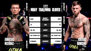 arnoldas misi nas vs oskaras buinickas full fight utma 15
