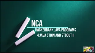 4 Java Stdin and Stdout ll Hackerrank java solutions