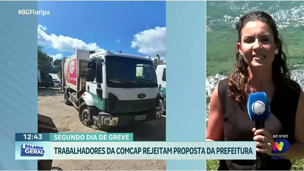Greve na Comcap: trabalhadores rejeitam proposta da prefeitura