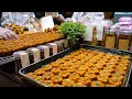 Download Lagu The Hottest Korean Dessert Traditional Cookie Yakgwa Making Process Honey Chewy Yummy 한과미의식 개성주악 약과