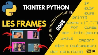 PYTHON TKINTER FRAME Creation options utilisations