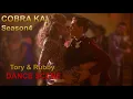 Cobra Kai S04E08 Tory Robby dance scene