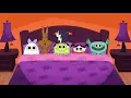 Five Little Monsters Jumping On The Bed   Kids Halloween Song   Super Simple Songs