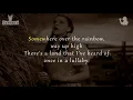 Over The Rainbow (Karaoke for Female, Most Beautiful Piano Playing)