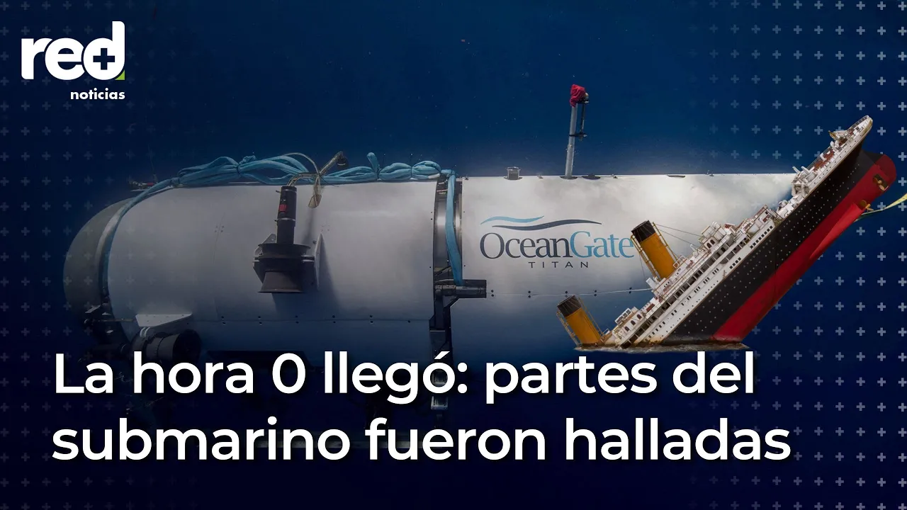 Nuevas pistas sobre el submarino OceanGate: se les acabó la capacidad de oxígeno | Red+