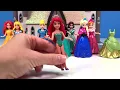 MagiClip Princess Dress Mix Up with 3 Different Castles