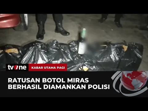 Polisi Amankan Ratusan Miras dari Dua Mobil di Tasikmalaya