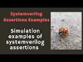 Systemverilog Assertions Examples Real-time simulation