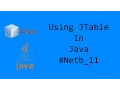 Using JTable In Java