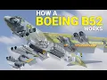 B52 Bomber Boeing Plane How it Works US Airforce Bomber
