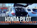 How to Use Hands-Free Tailgate Walk Away Close on the 2023-2025 Honda PILOT