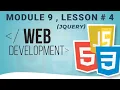 Installing and Utilizing jQuery Plugins Module 9 Lesson 4 jQuery Earning Tutor