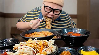 50대 고독한 아재의 짜장면 탕수육 짬뽕으로 야식즐기기 │Chinese food Mukbang Eatingshow