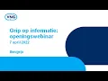 Grip op informatie: Openingswebinar