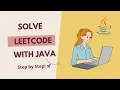 Binary Tree Preorder Traversal LeetCode 144 Java Solution Step by Step