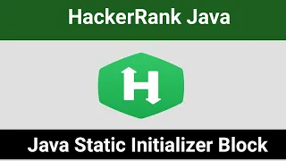 Java Static Initializer Block HackerRank Solution